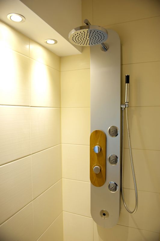 Dual Shower Heads in a Spacious Walk-in